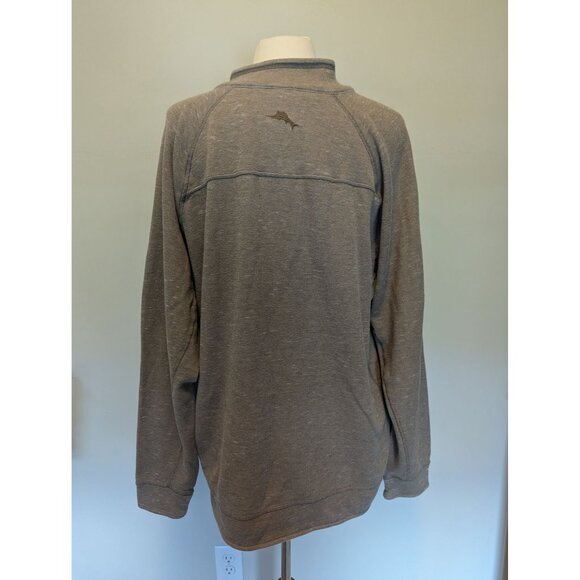 Tommy Bahama 1/4 Zip Pullover Reversible Sweatshirt XL - Picture 2 of 7